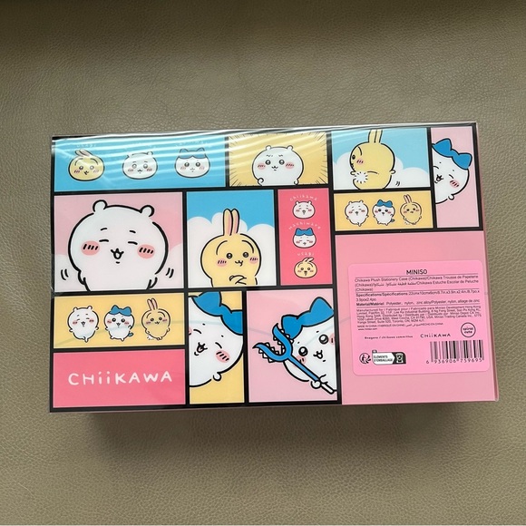 BNIB Miniso Chiikawa stationery zippered pouch pencil case - Picture 2 of 7